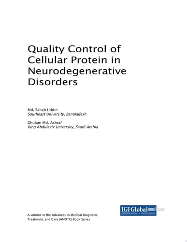 Quality Control of Cellular Protein in Neurodegenerative Disorders