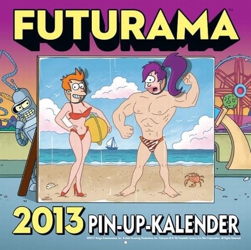 Futurama Wandkalender 2013
