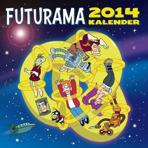 Futurama Wandkalender 2014: Spaßkalender