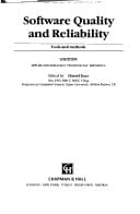 Software Quality and Reliability: Tools and Methods (Unicom Applied Information Technology Reports)