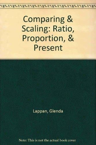 Comparing and Scaling Ratio, Proportion, and Present