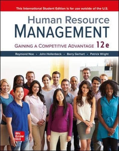 Human Resource Management Gaining a Competitive Advantage