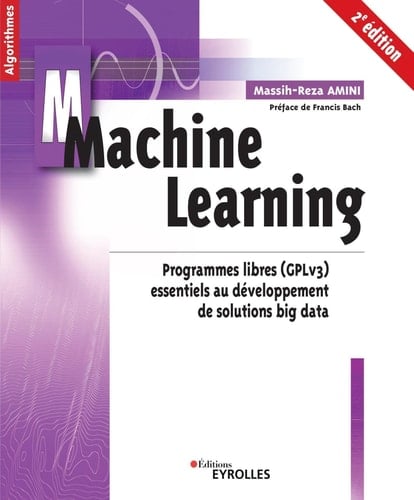 Machine learning programmes libres (GPLv3) essentiels au développement de solutions big data