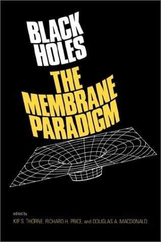 Black Holes The Membrane Paradigm