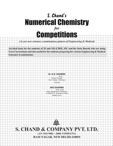 Numerical Chemistry for Competitions
