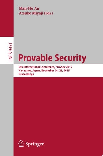 Provable Security