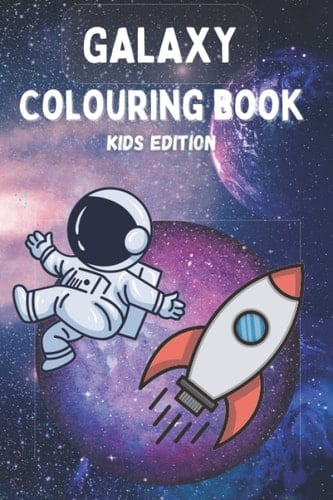 Galaxy Colouring Book Kids Edition