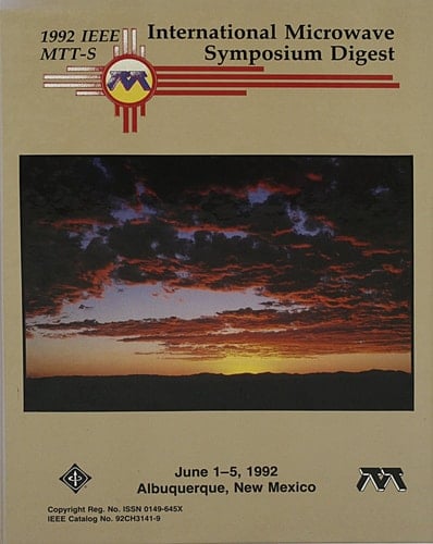 IEEE Mtt-S International Microwave Symposium, 1992