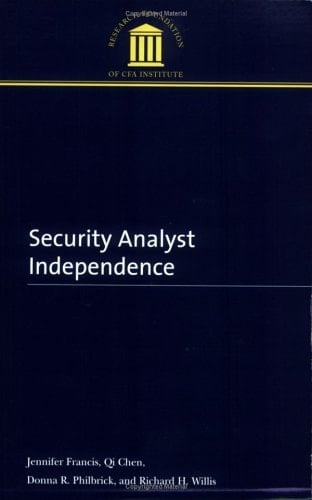 Security Analyst Independence