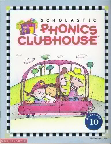 Scholastic Phonics Clubhouse Workbook 10