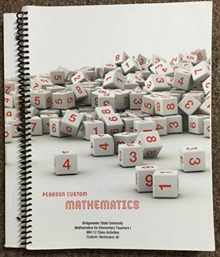 Pearson Custom Mathematics MA112 Class Activities & Text Book