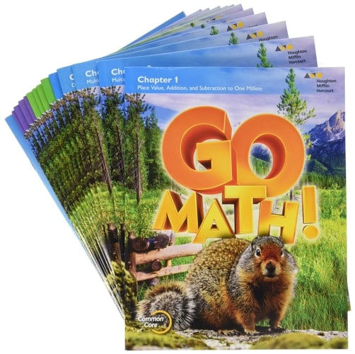 Go Math! 2015, Grade 4 Multi-volume Student Edition Bundle Grade 4 2015