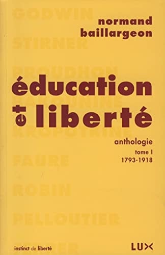 Éducation et liberté: 1793-1918