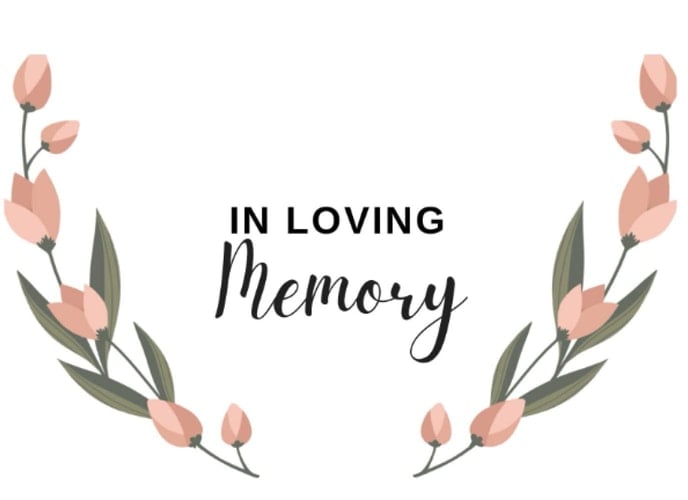 In Loving Memory: Guest Book for Funeral and Memorial Services white Classic and Elegant , Condolence Book, Remembrance Book for Funerals (Flower Design): Guest Book for Funeral