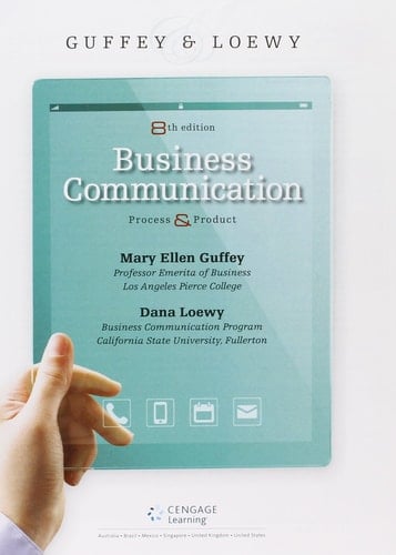 Bundle: Business Communication: Process and Product (with Student Premium Website Printed Access Card), 8th + MindLink for Aplia with Cengage Learning ... 1 term (6 months) Printed Access Card