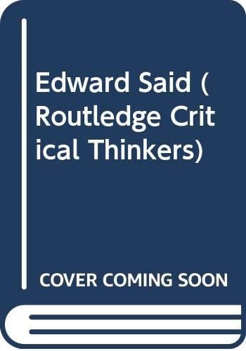 Edward Said The Paradox of Identity