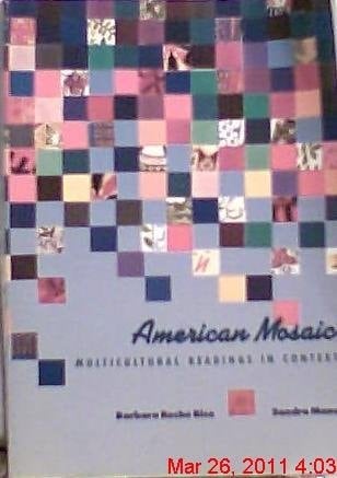American Mosaic Multicultural Readings in Context