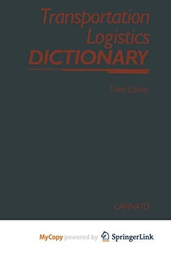 Transportation-Logistics Dictionary