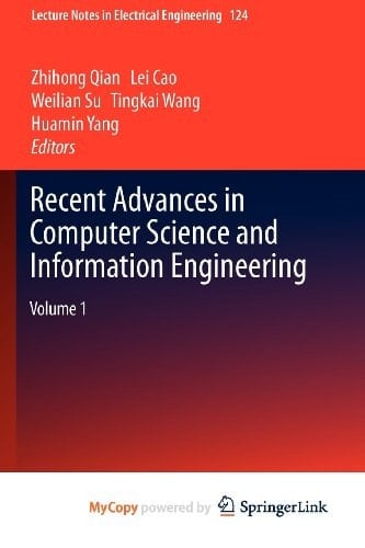Recent Advances in Computer Science and Information Engineering Volume 1