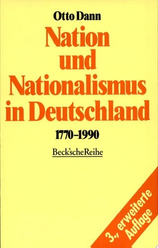 Nation und Nationalismus in Deutschland, 1770-1990