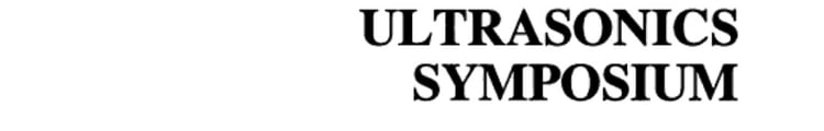1994 IEEE Ultrasonics Symposium Proceedings, November 1-4, 1994, Hotel Martinez, Canes, France