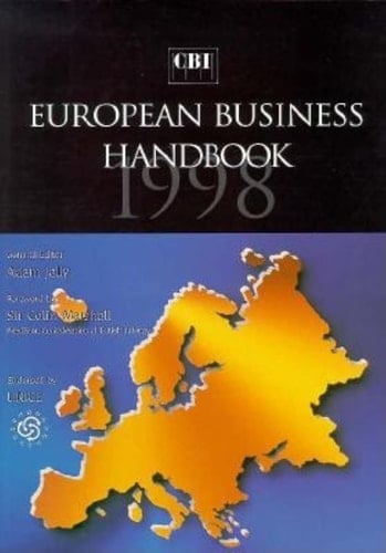 CBI European Business Handbook 1998