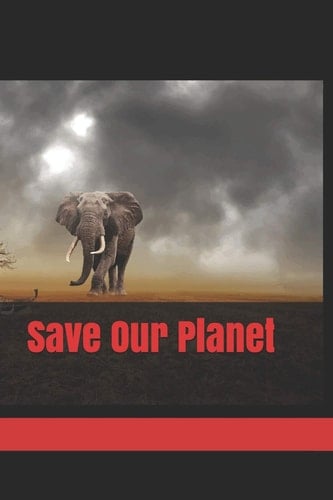 Save Our Planet Earth Day Gift Notebook Blank Lined Journal