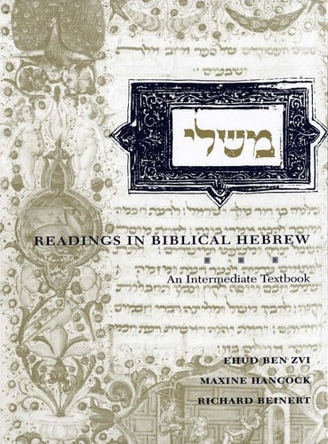Readings in Biblical Hebrew An Intermediate Textbook