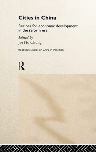 Cities in Post-Mao China: Recipes for Economic Development in the Reform Era (Routledge Studies on China in Transition)