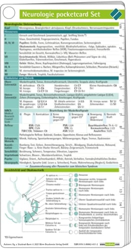 Neurologie pocketcard Set