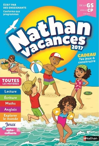Nathan Vacances De la GS vers le CP 5/6 ans