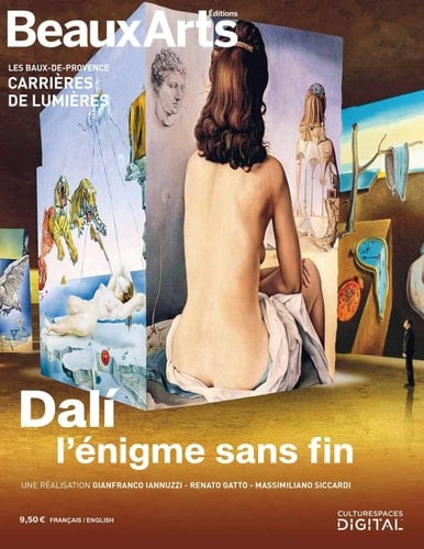 Dalí, l'énigme sans fin une réalisation Gianfranco Iannuzzi, Renato Gatto, Massimiliano Siccardi : Carrières de Lumières, Les Baux-de-Provence