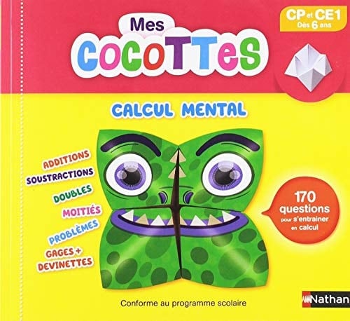 Mes cocottes calcul mental CP et CE1
