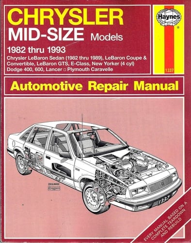 Chrysler Mid-Size Cars, 1982-93