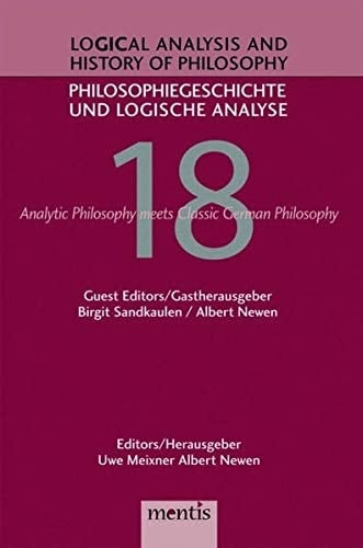 Analytic Philosophy Meets Classical German Philosophy