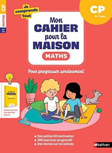 Maths CP Mon cahier pour la maison