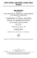 Union Salting--Organizing Against Small Business