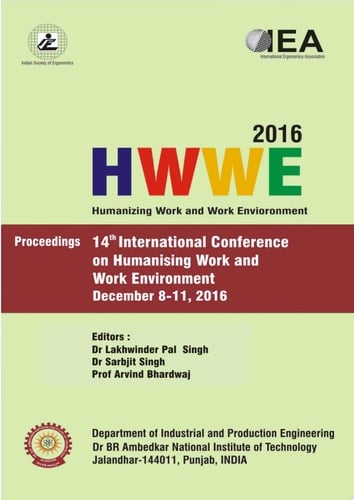 Humanizing work and work Environment (HWWE 2016) English