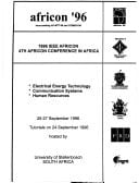 1996 IEEE Africon - 4th Africon Conference in Africa