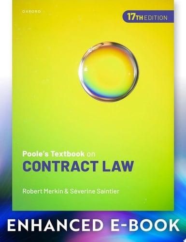 Poole's Textbook on Contract Law