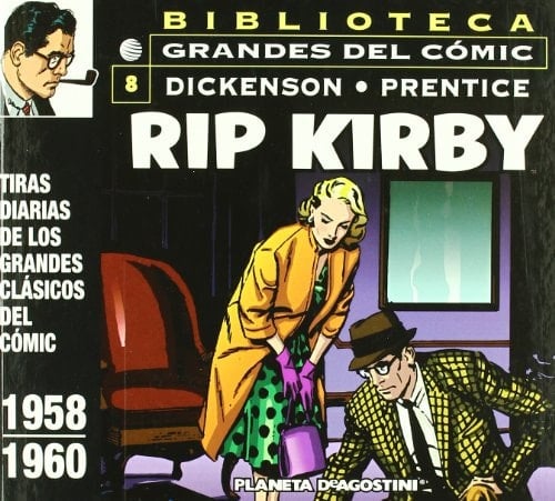 Rip Kirby tiras diarias de los grandes clásicos del cómic. 1958-1960