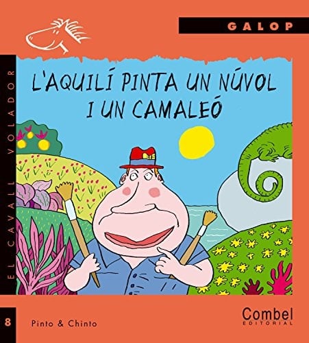 L'Aquilí pinta un núvol i un camaleó