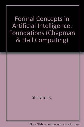 Formal Concepts in Artificial Intelligence: Fundamentals