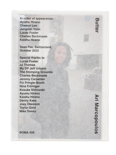 Ari Marcopoulos Butter