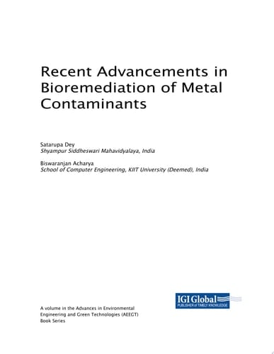 Recent Advancements in Bioremediation of Metal Contaminants