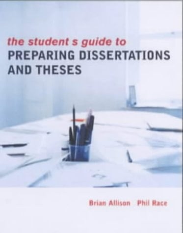 The Students Guide To Preparing Dissertations And Theses 2Nd Ed