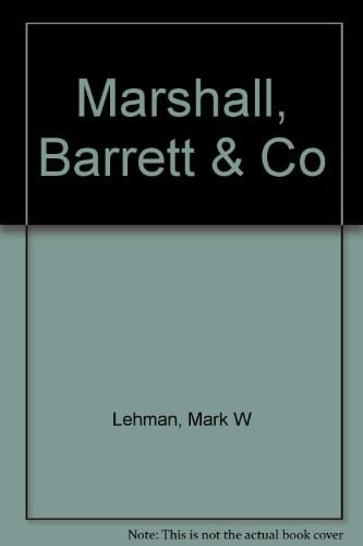 Marshall, Barrett and Co. A Word Processing Simulation