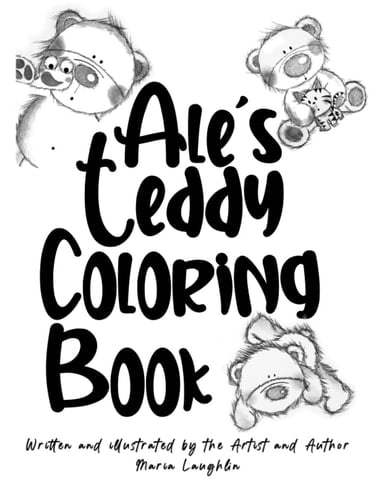 Ale's Teddy Coloring Book