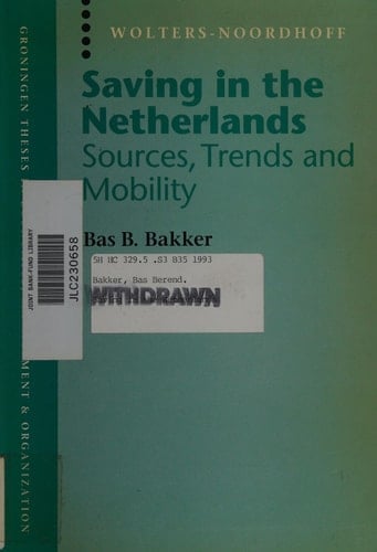 Saving in the Netherland Sources, trends, and mobility