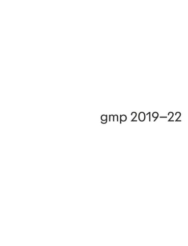 gmp 2019–22